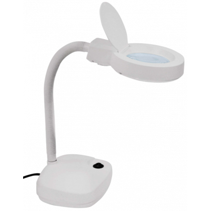 Lampe Loupe De Bureau, Col De Cygne Flexible à 360 Degrés LED 5X